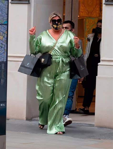 gemma collins versace|Versace Shopping Spree in Paris .